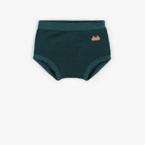 Bloomer turquoise en ratine, naissance || Turquoise bloomer in terry, newborn