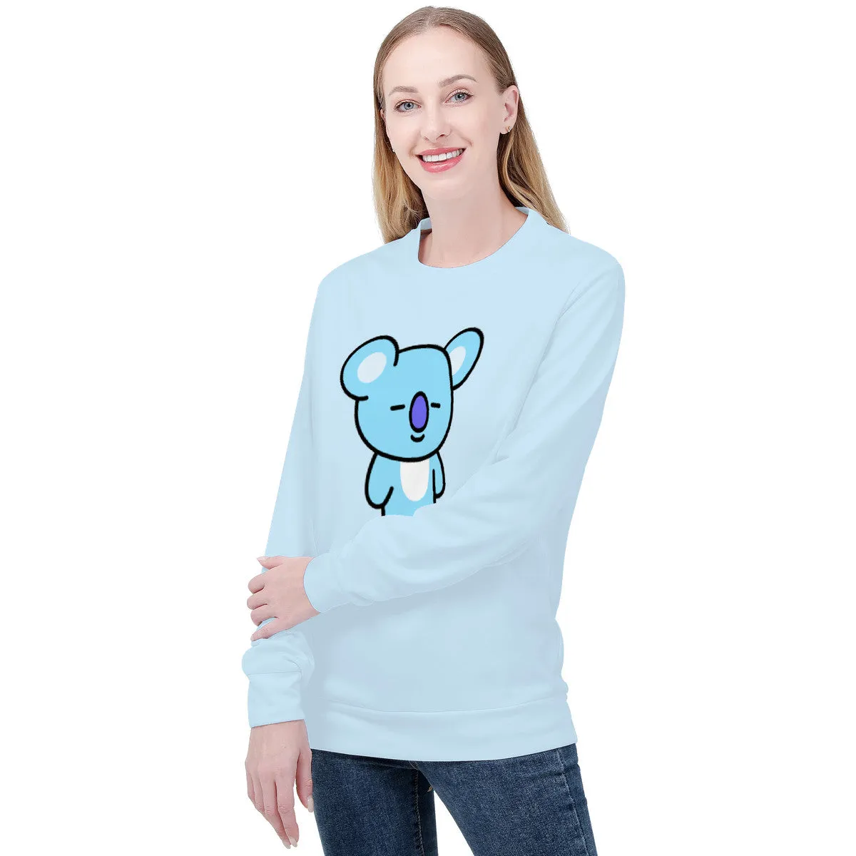 Blue Koya Sweater | BTS BT21 Merchandise