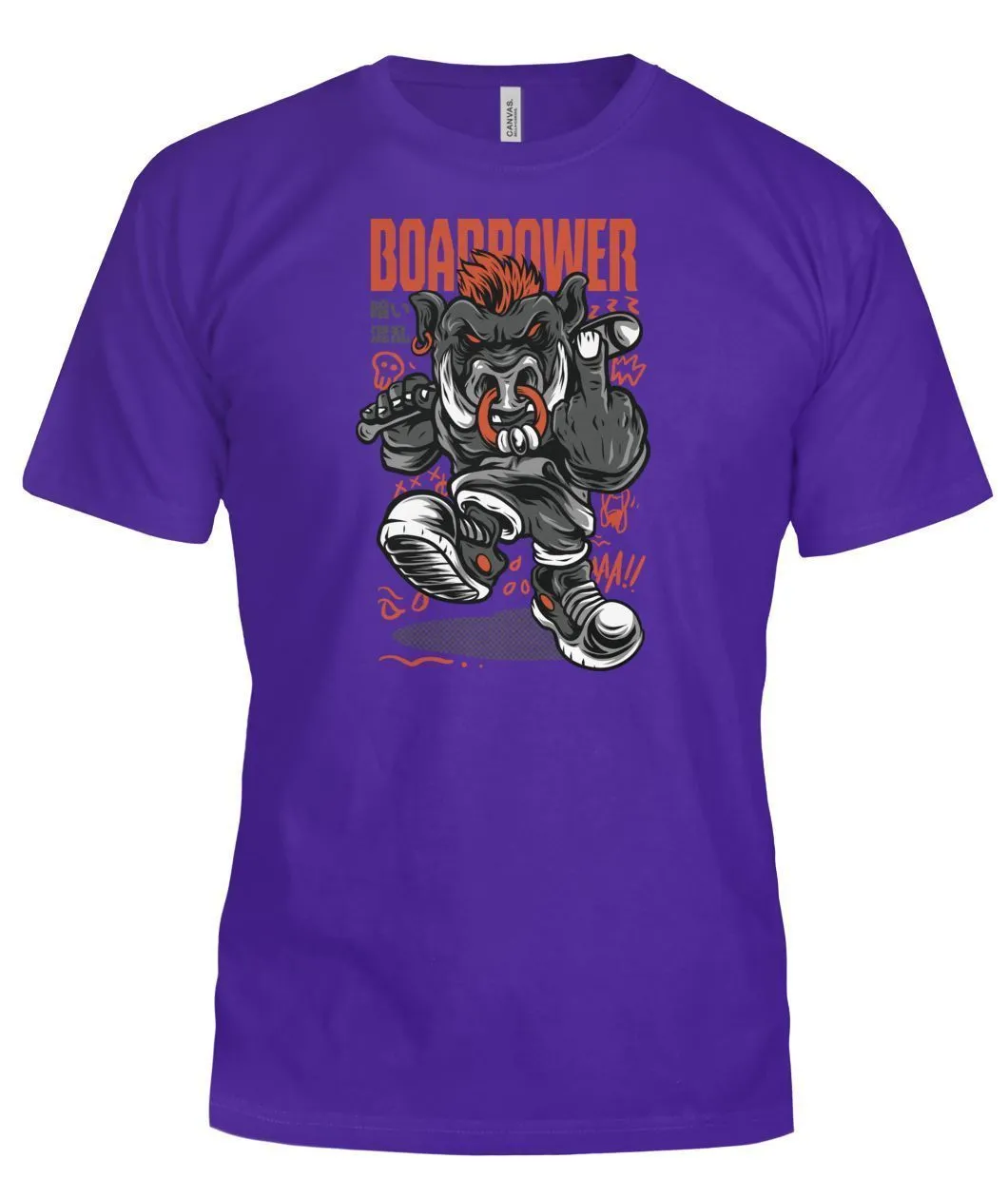 Boar Power Bella Canvas Tee