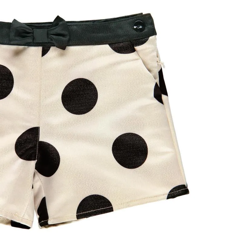 Boboli Girls Polka Dot Shorts