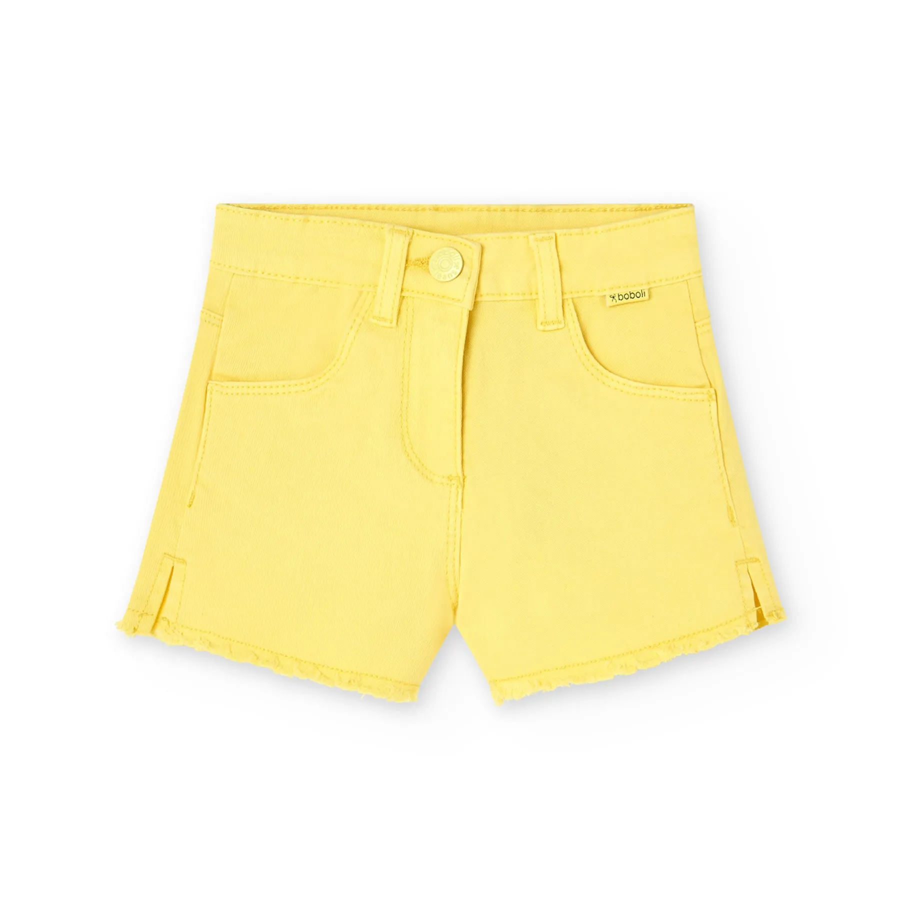 Boboli Lemon Twill Shorts