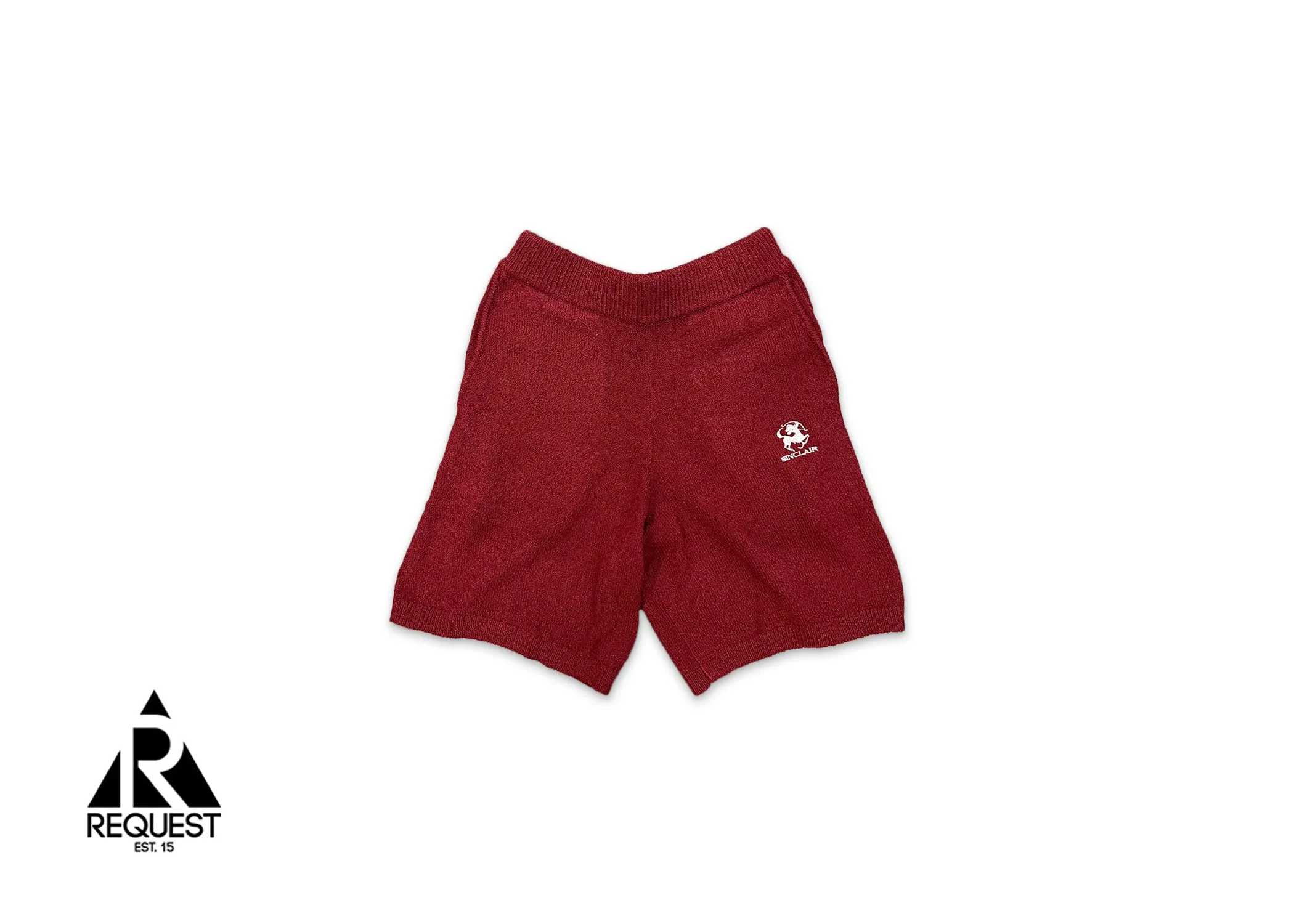 Boucle Shorts "Maroon"