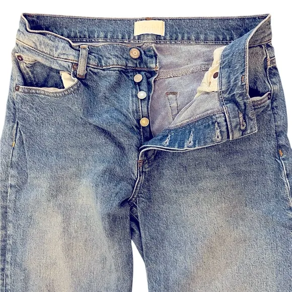 Boyish The Tommy Stretch High Rise Straight Leg Jean, Eternal Sunshine, 29