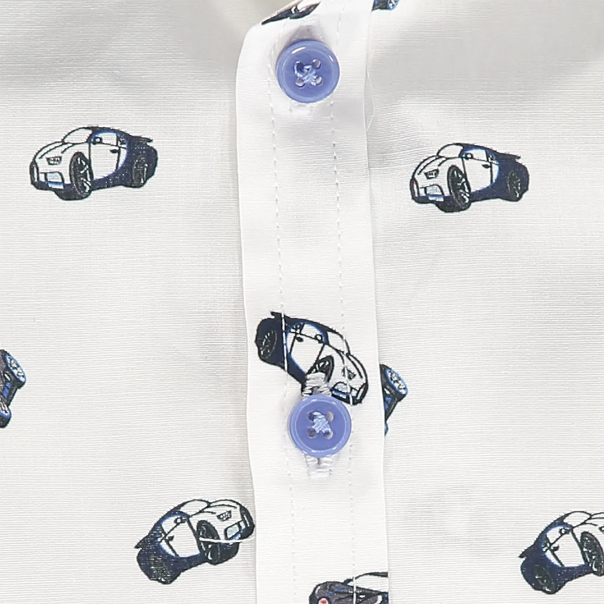 Boys Smart White Cotton Long Sleeved Shirt
