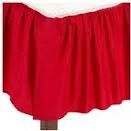 Brixy 100% Cotton Percale Crib Skirt - Solids