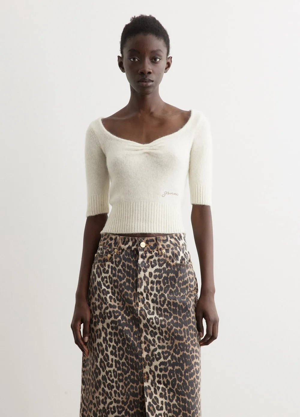 Brushed Alpaca Top