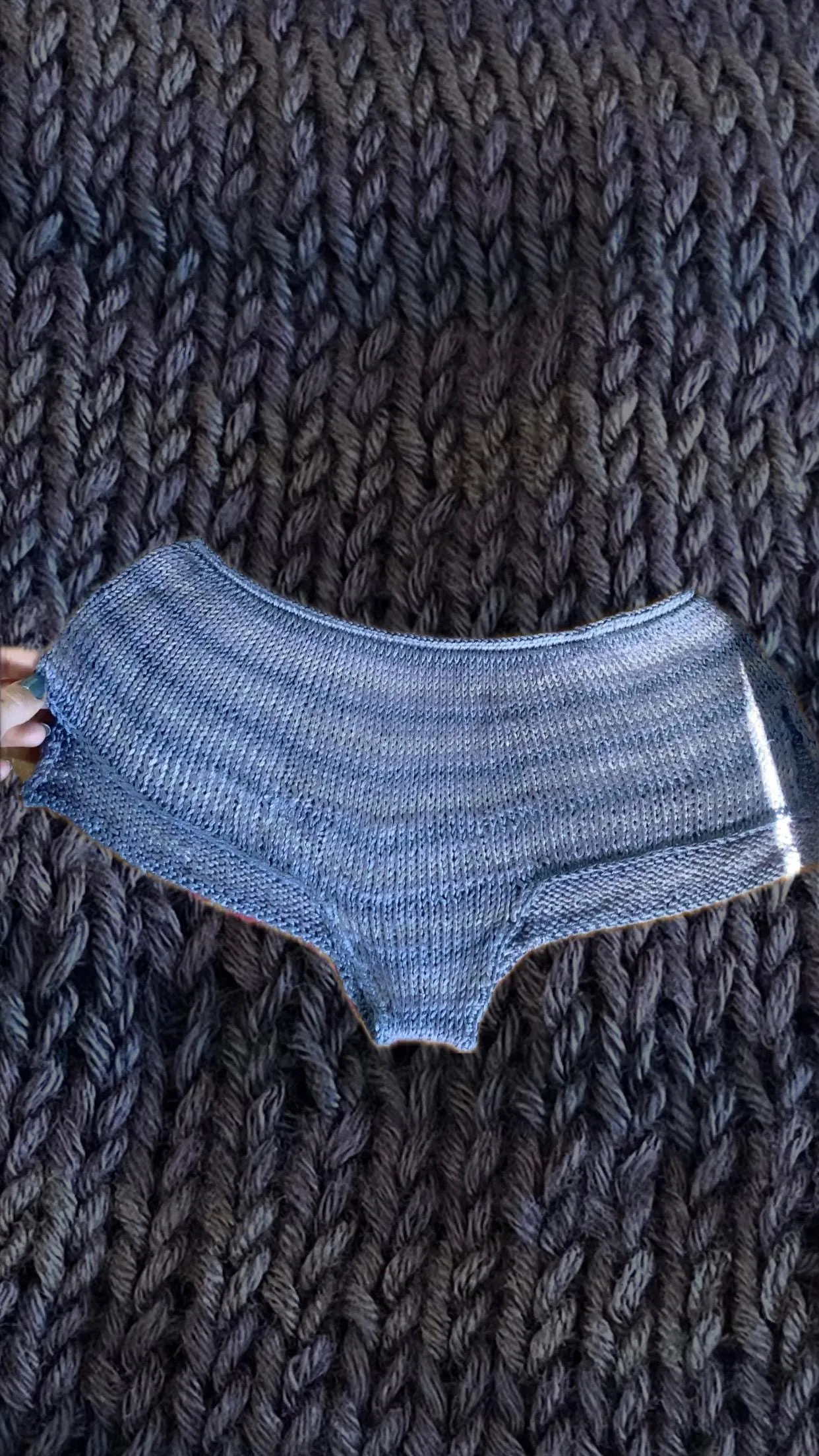 Butterfly Knit Boyshorts Bottoms Pattern