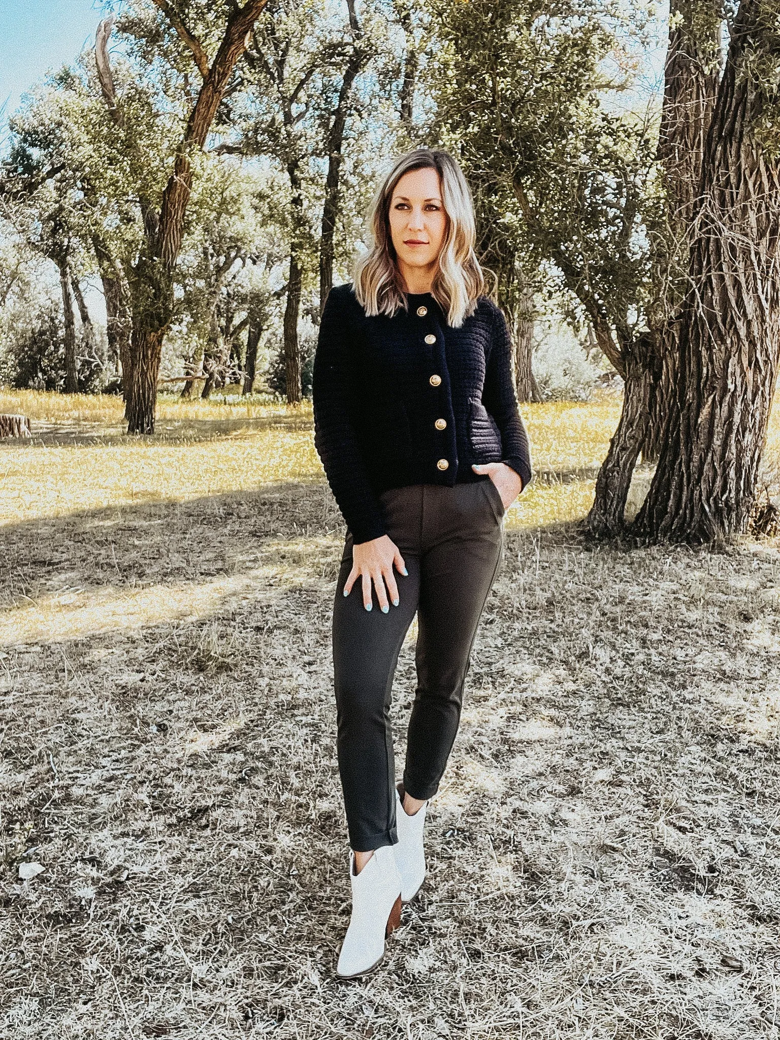 Cambria Textured Cardigan
