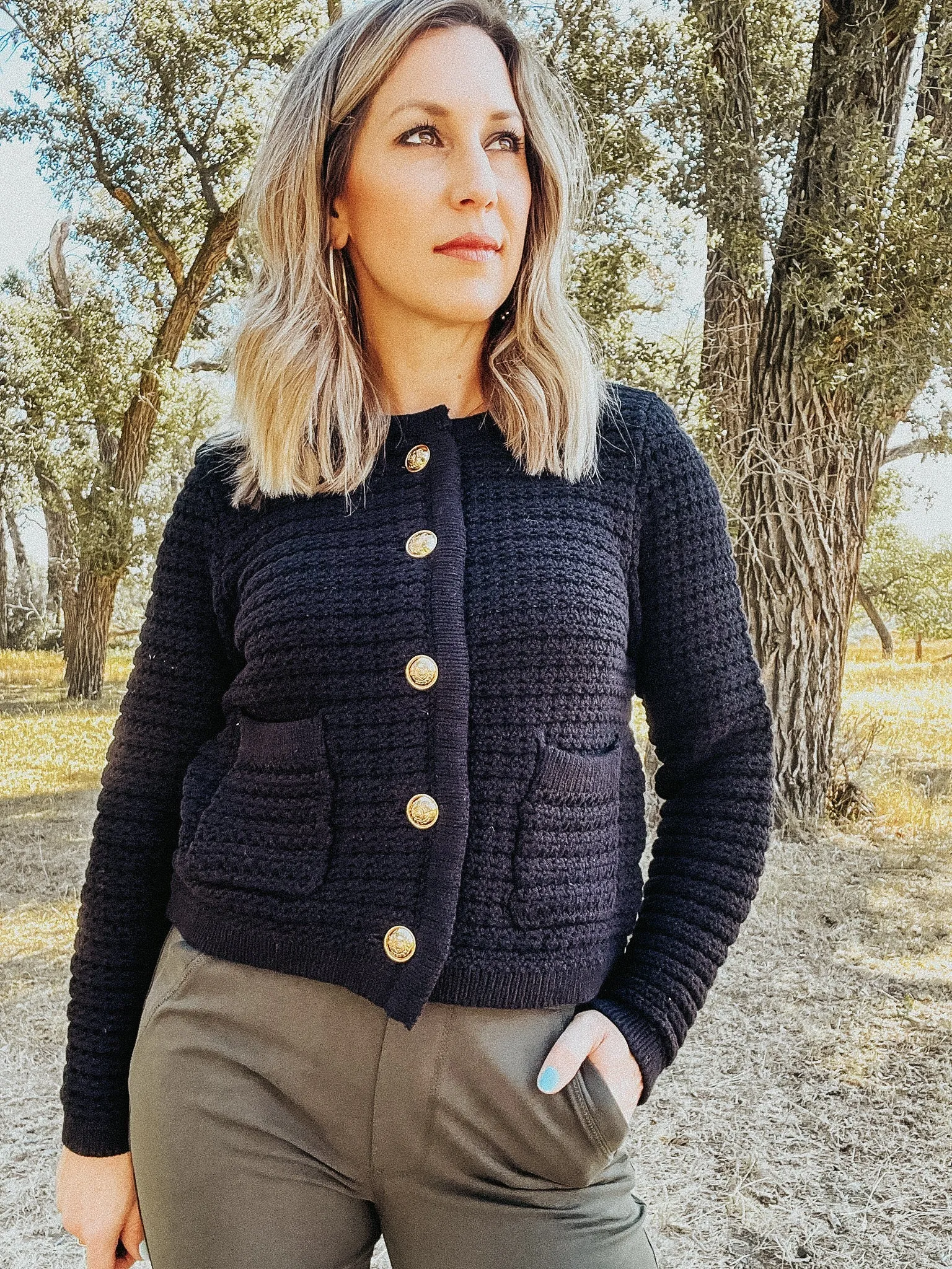 Cambria Textured Cardigan