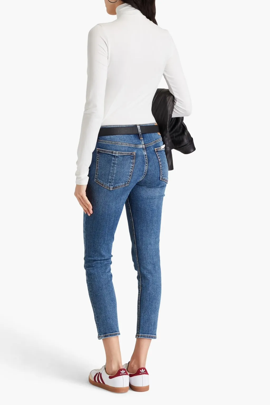 CATE MID-RISE ANKLE SKINNY