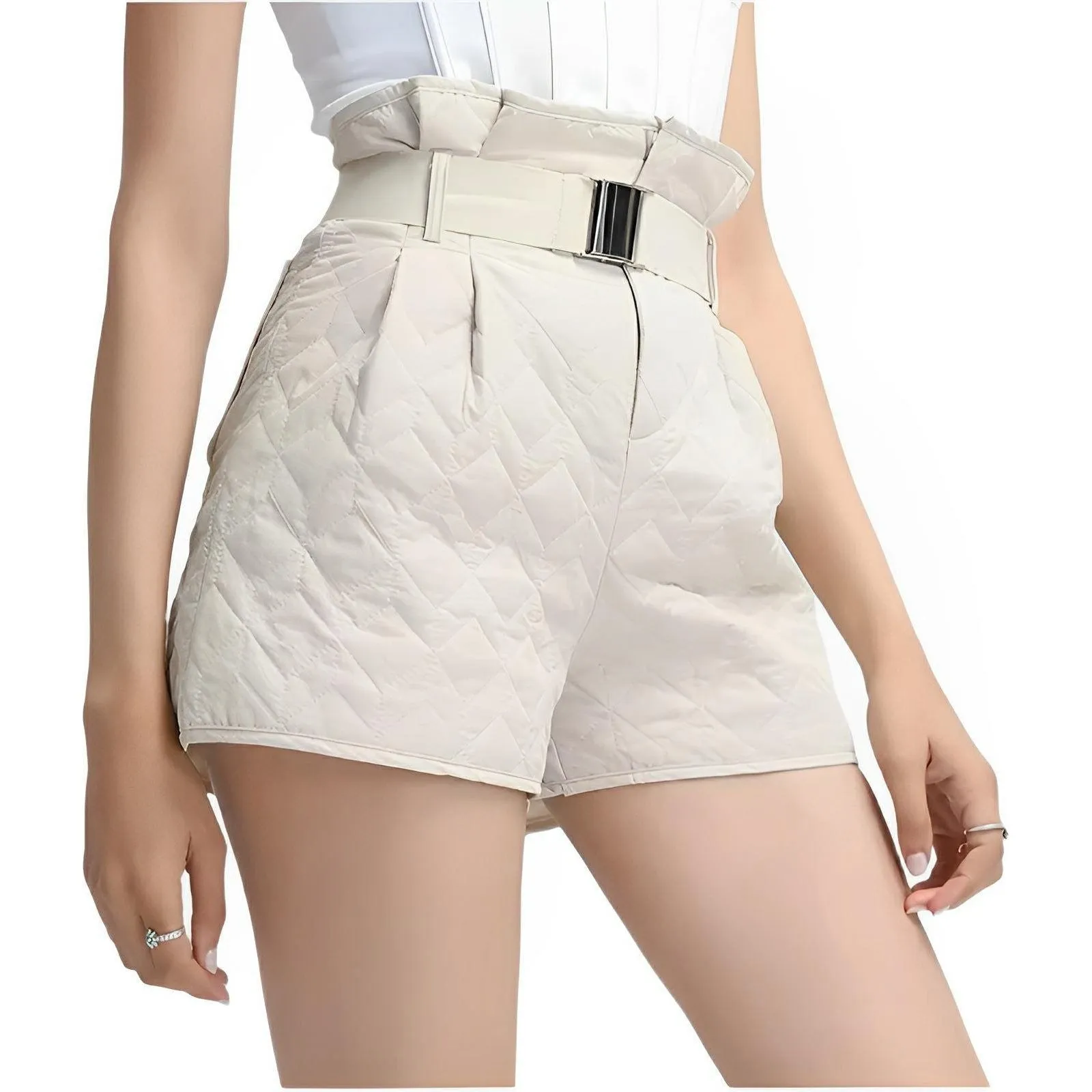 Celine High-Waist Shorts