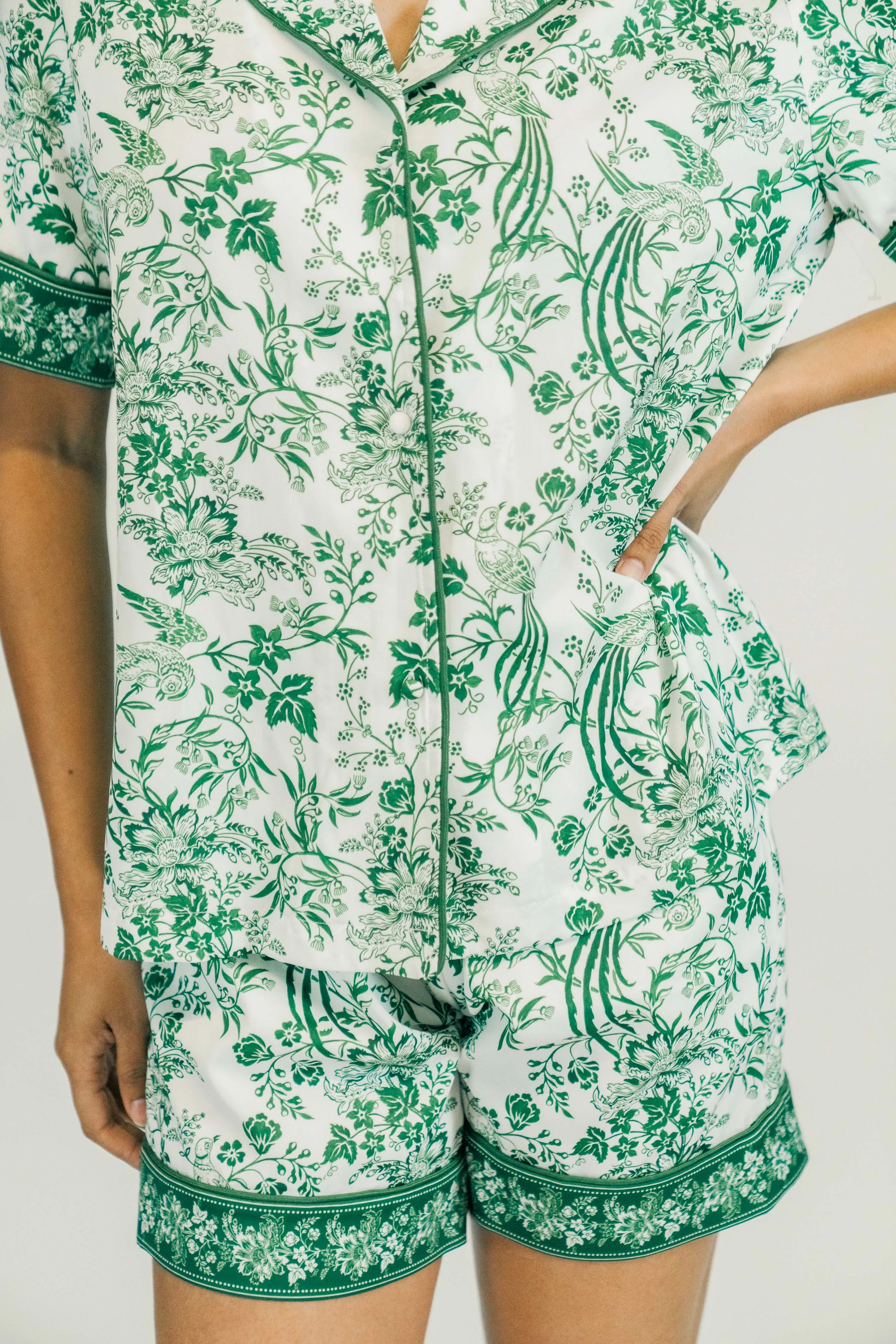 Celine Short PJ Set | Juniper