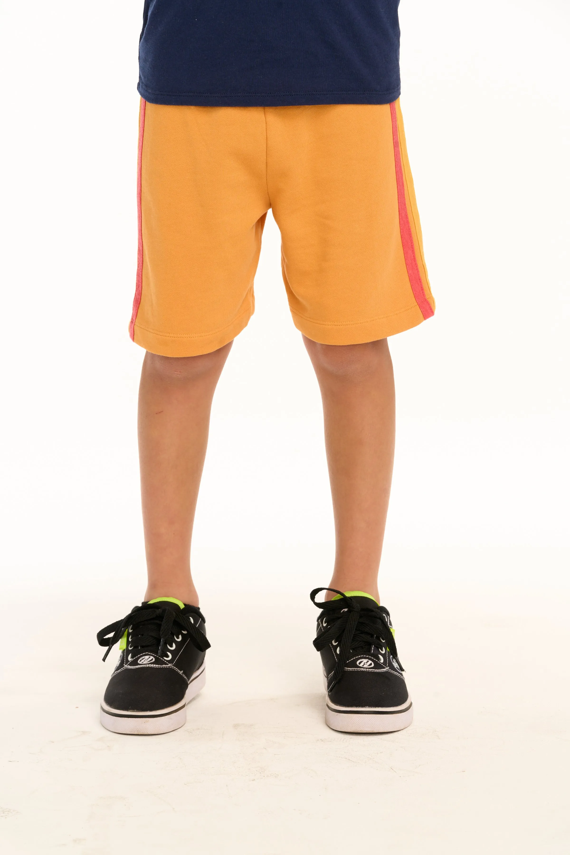 Chaser Gold Side Stripe Shorts