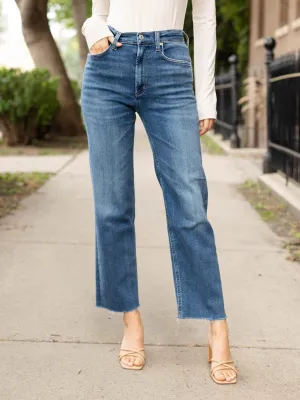 Citizens of Humanity Ambry Palma Straight Raw Hem