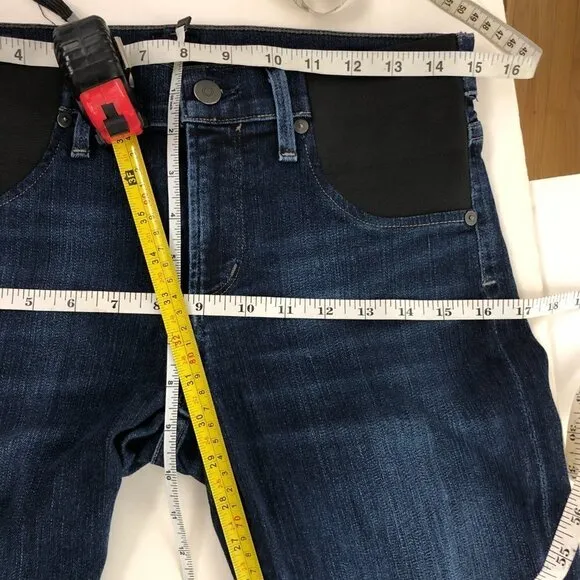 Citizens of Humanity Avedon Ultra Skinny Midrise Maternity Denim Jeans Sz 27