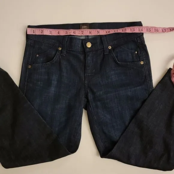 Citizens Of Humanity 'Kelly' Low Waist Cropped Ombre Jeans