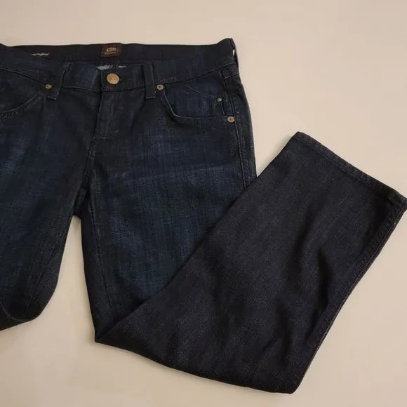 Citizens Of Humanity 'Kelly' Low Waist Cropped Ombre Jeans