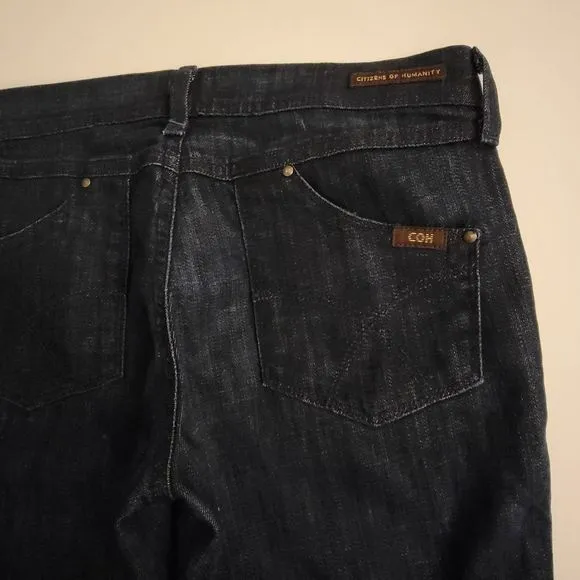 Citizens Of Humanity 'Kelly' Low Waist Cropped Ombre Jeans