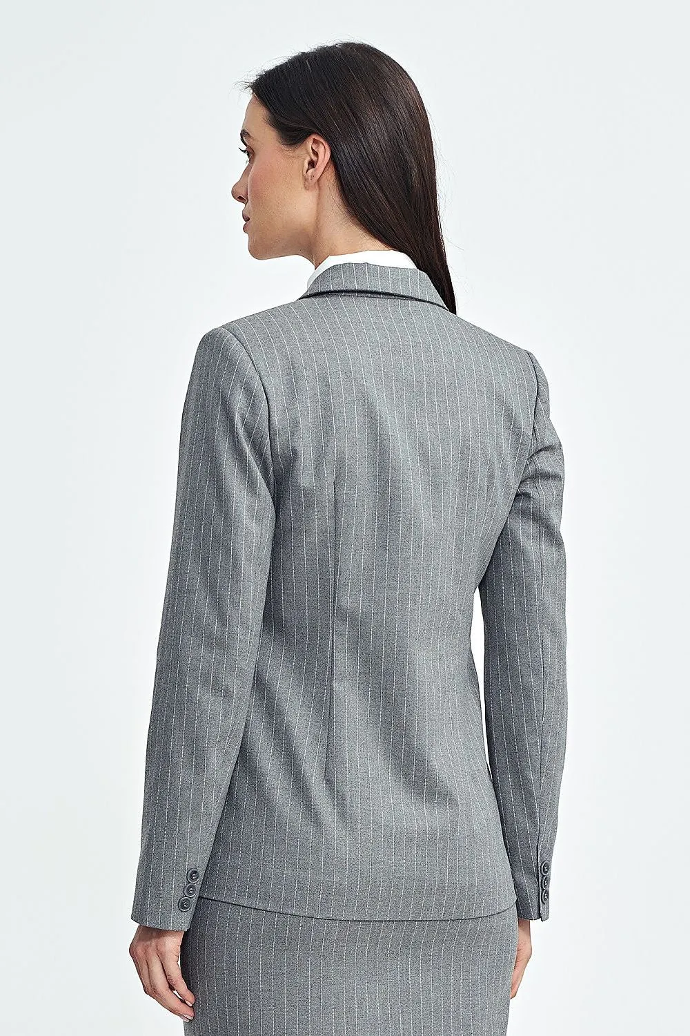 Classic Lapel Fitted Blazer