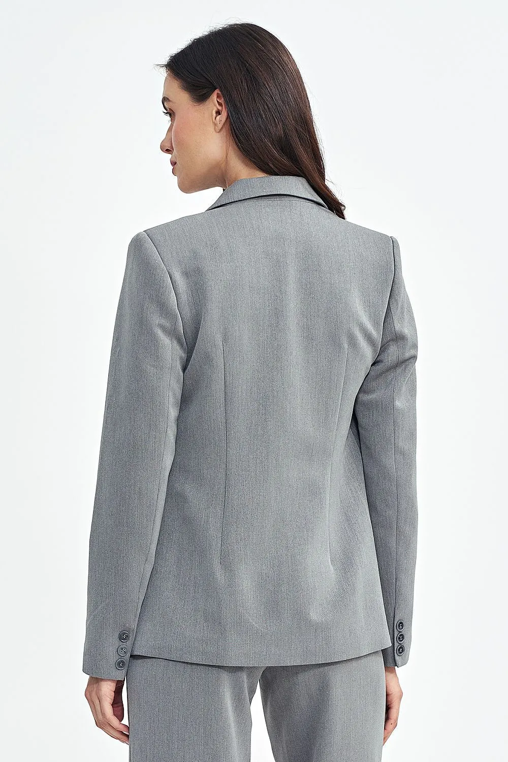 Classic Lapel Fitted Blazer