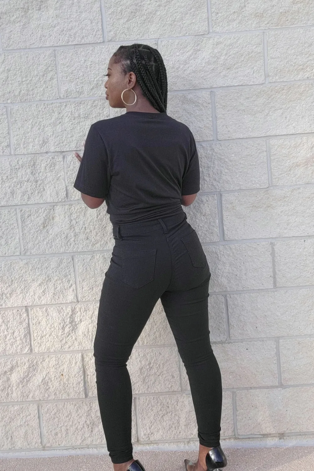 Color Pop Jeans (Black)
