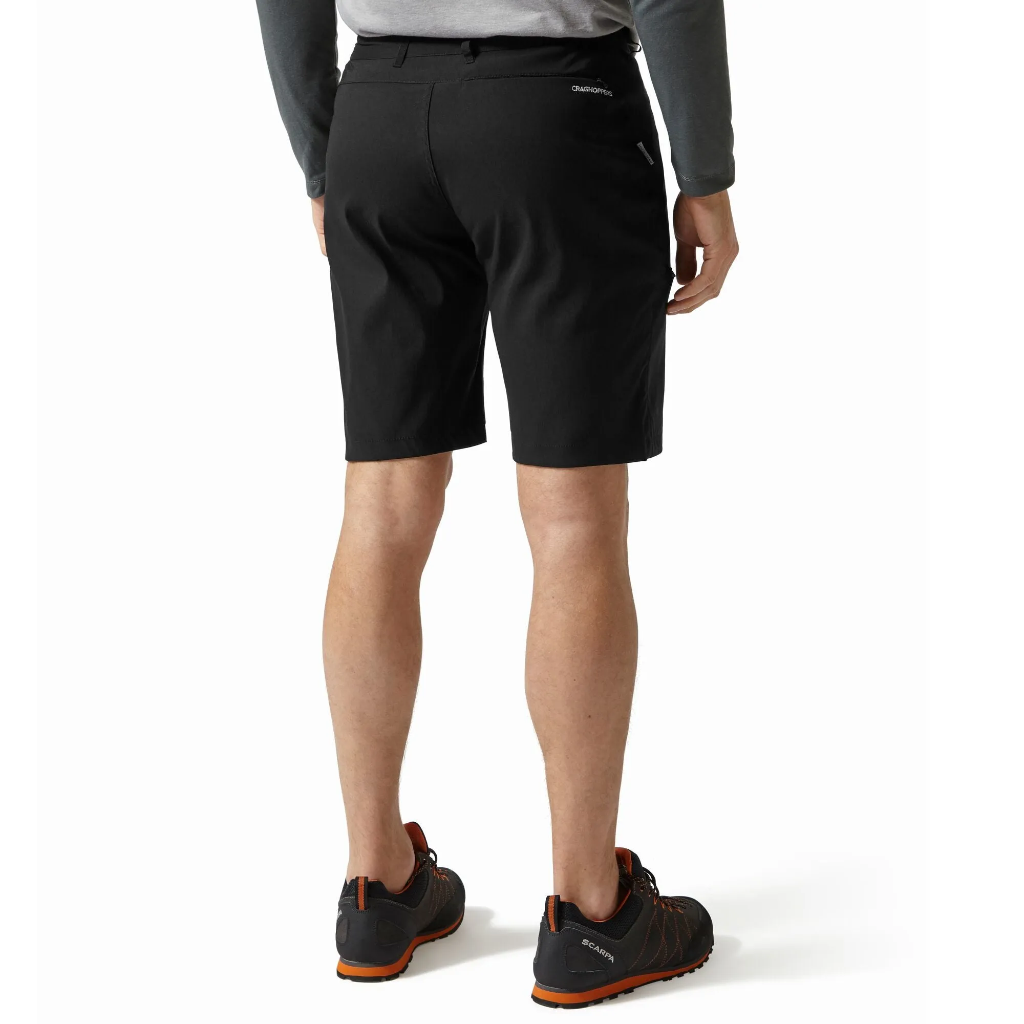 Craghoppers Men's Kiwi Pro Stretch Shorts Black CMJ572