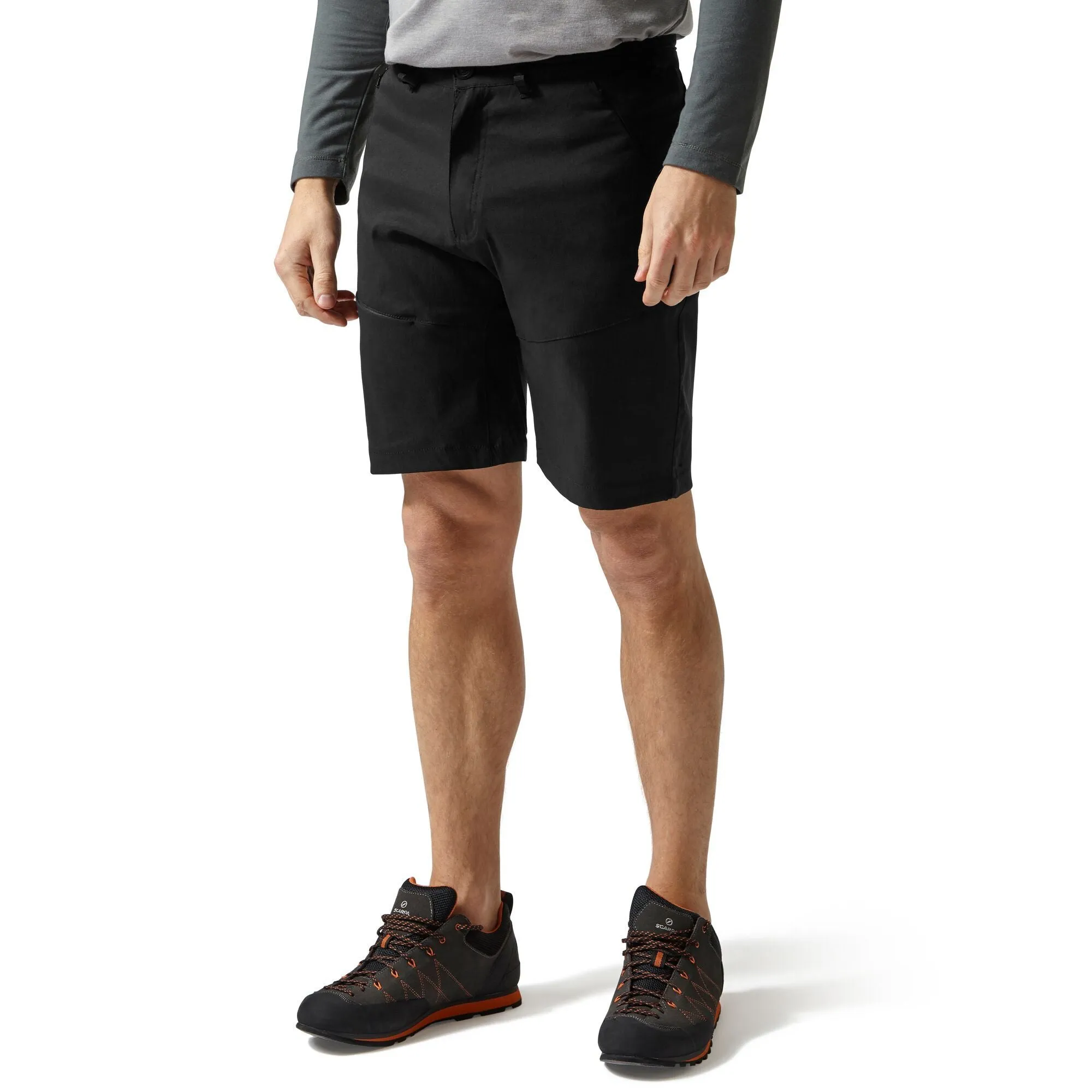 Craghoppers Men's Kiwi Pro Stretch Shorts Black CMJ572