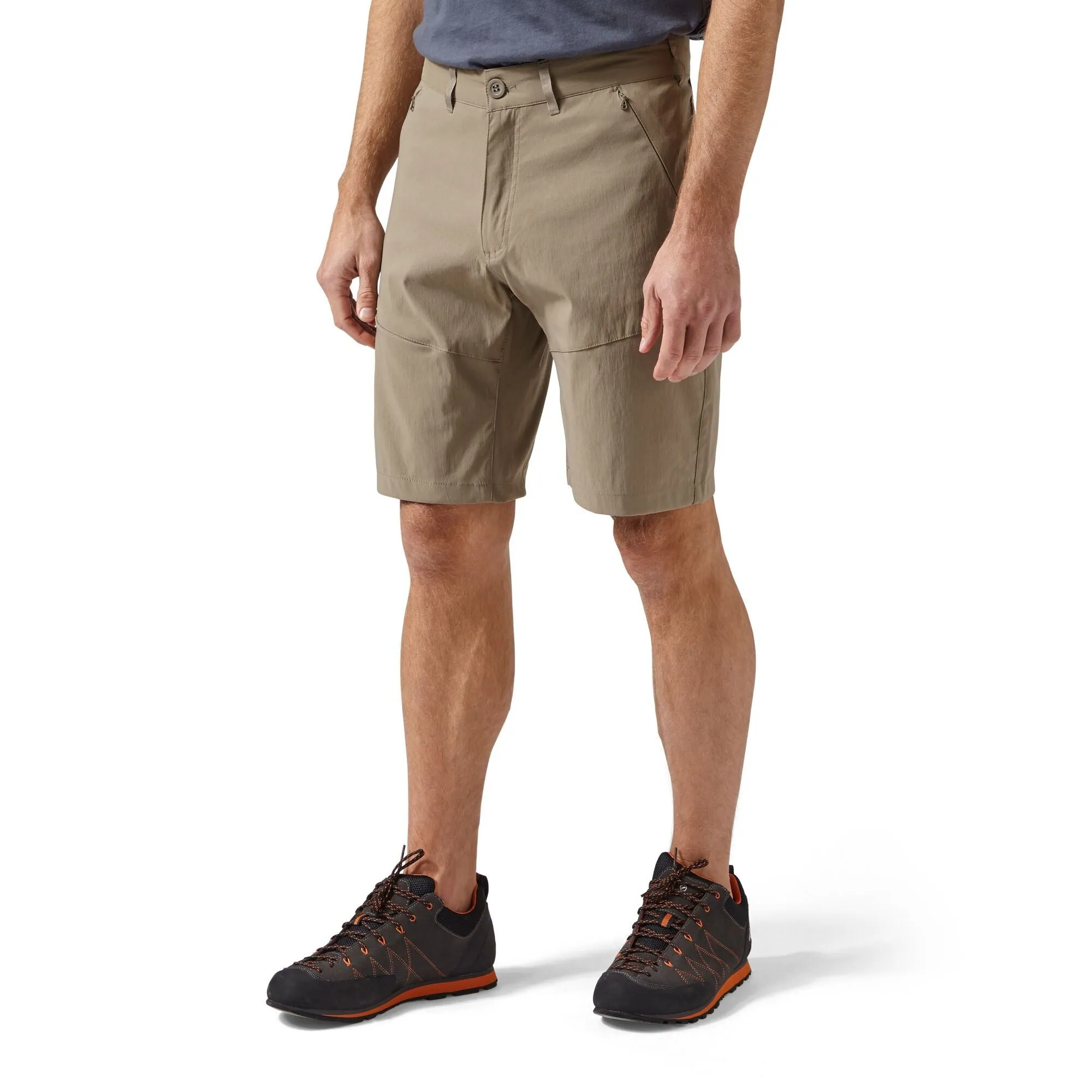 Craghoppers Men's Kiwi Pro Stretch Shorts Pebble CMJ572
