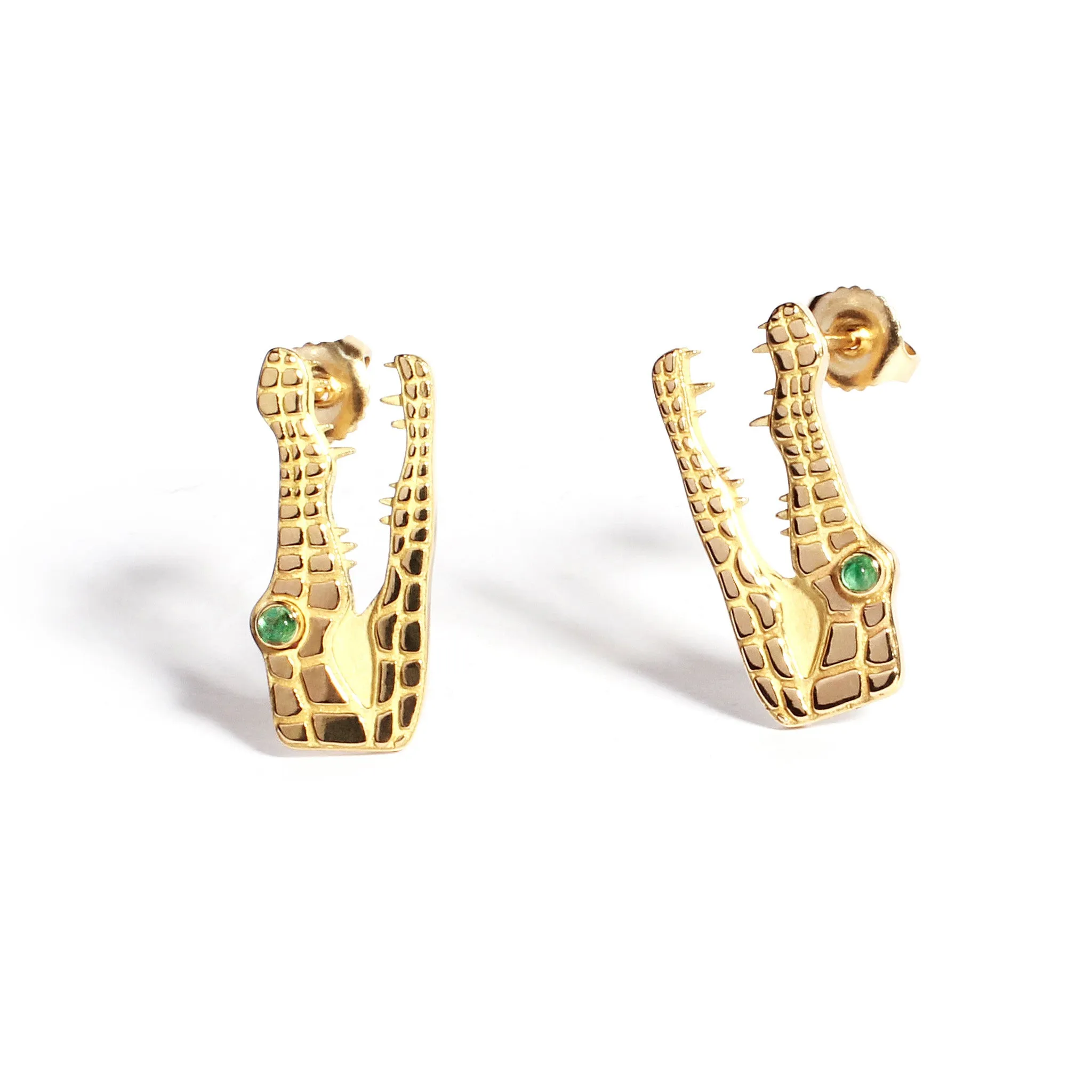 Crocodile Earrings
