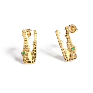 Crocodile Earrings