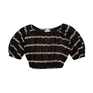 Crop Top Skyline, Black