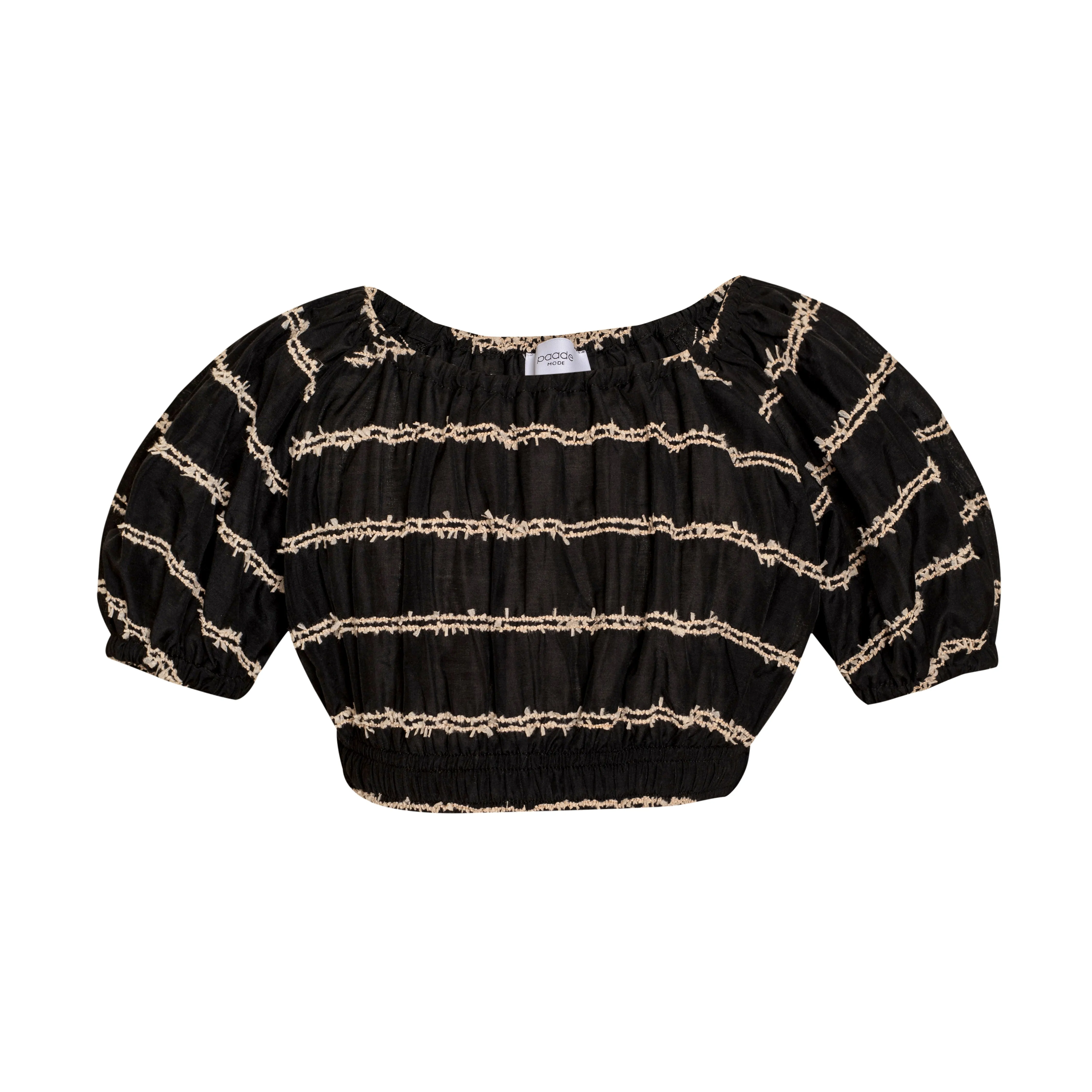 Crop Top Skyline, Black