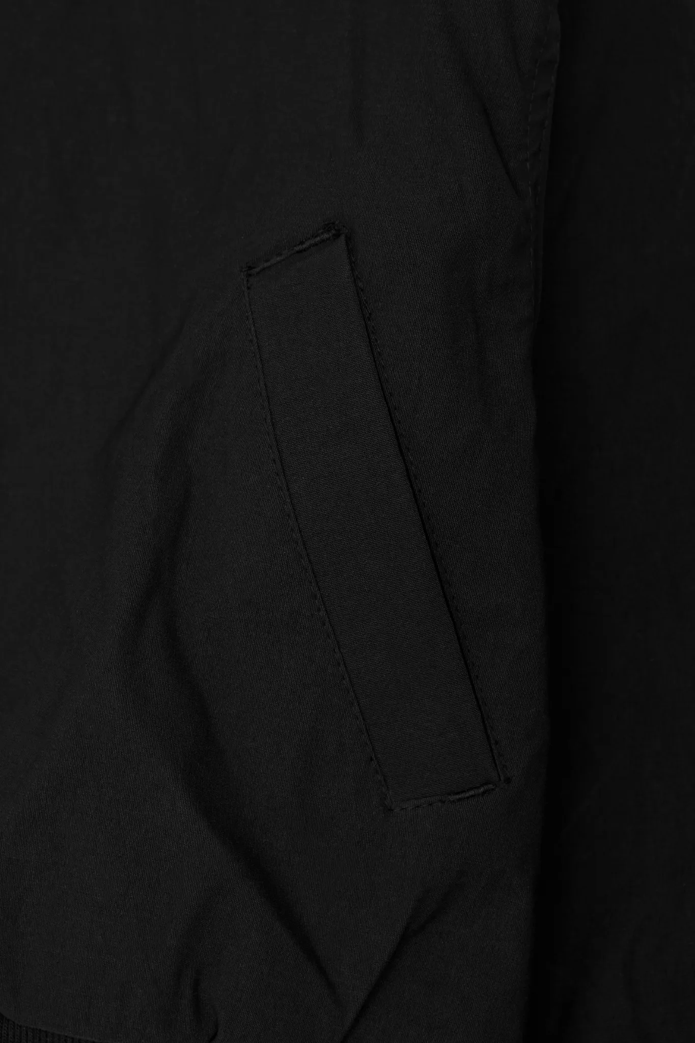 CROPPED STEALTH BOMBER JACKET