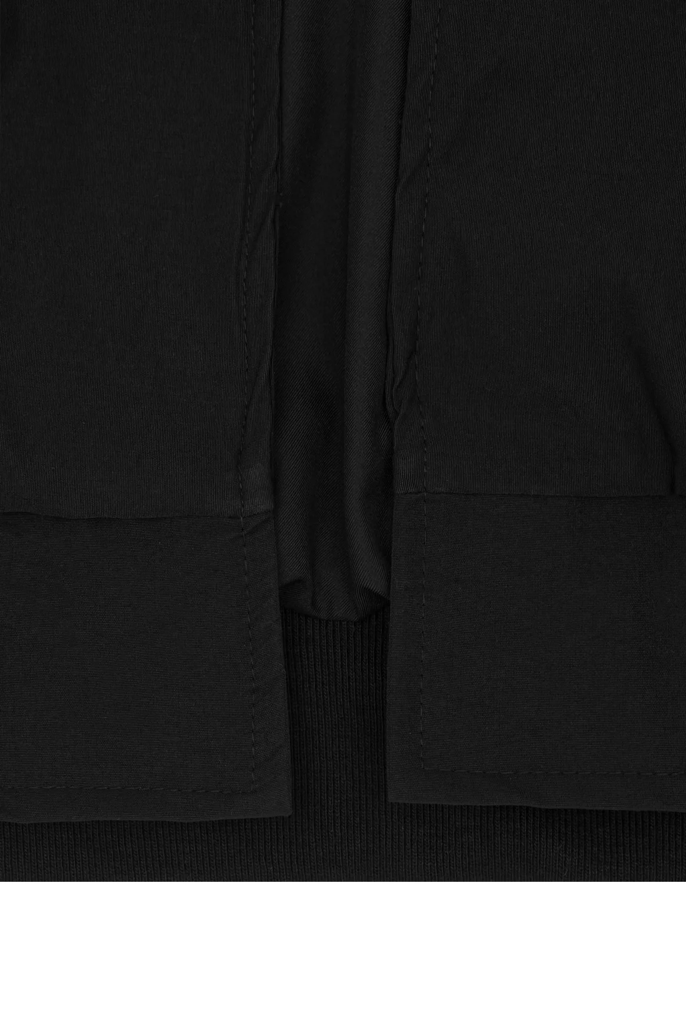 CROPPED STEALTH BOMBER JACKET