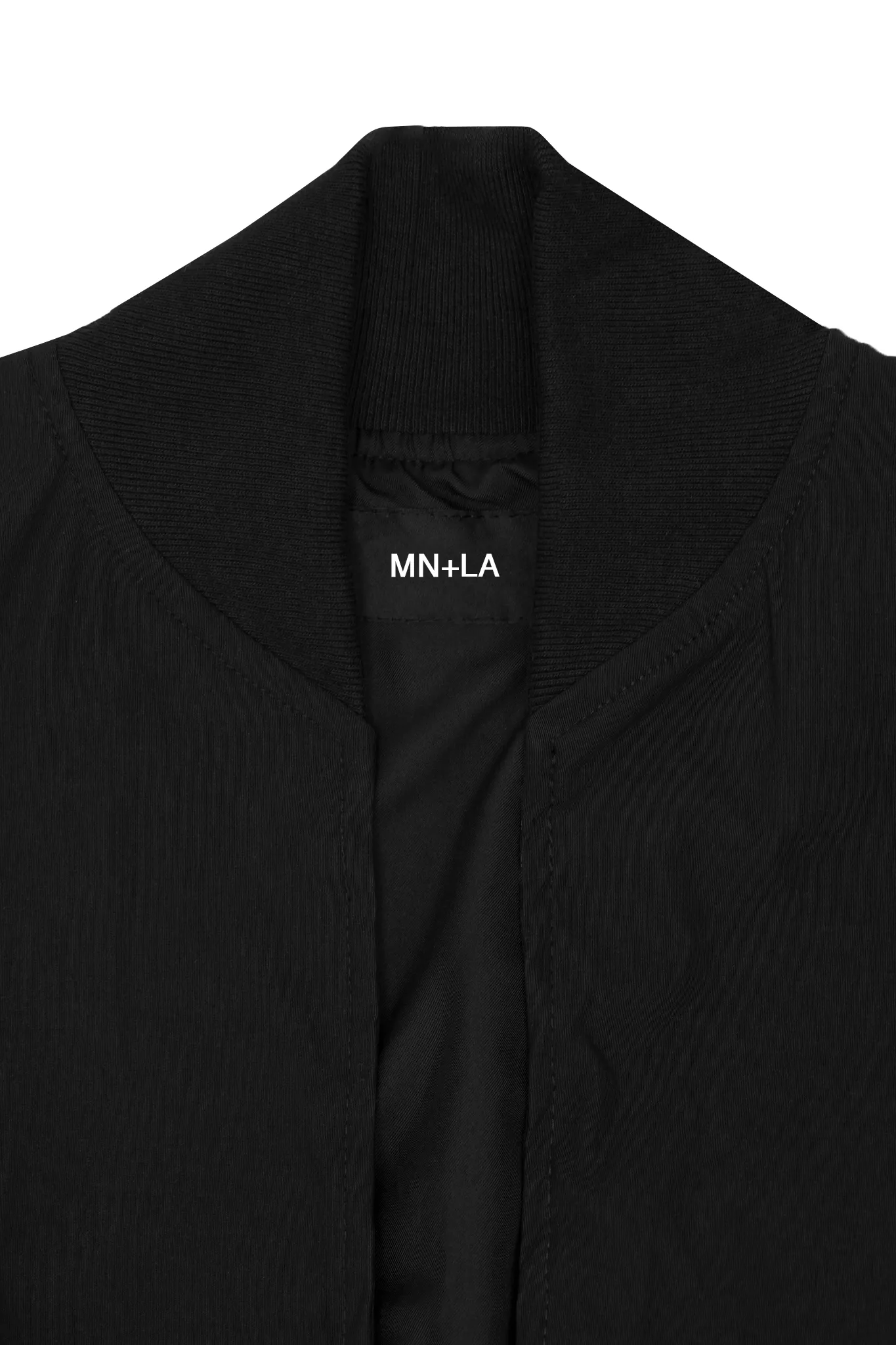 CROPPED STEALTH BOMBER JACKET