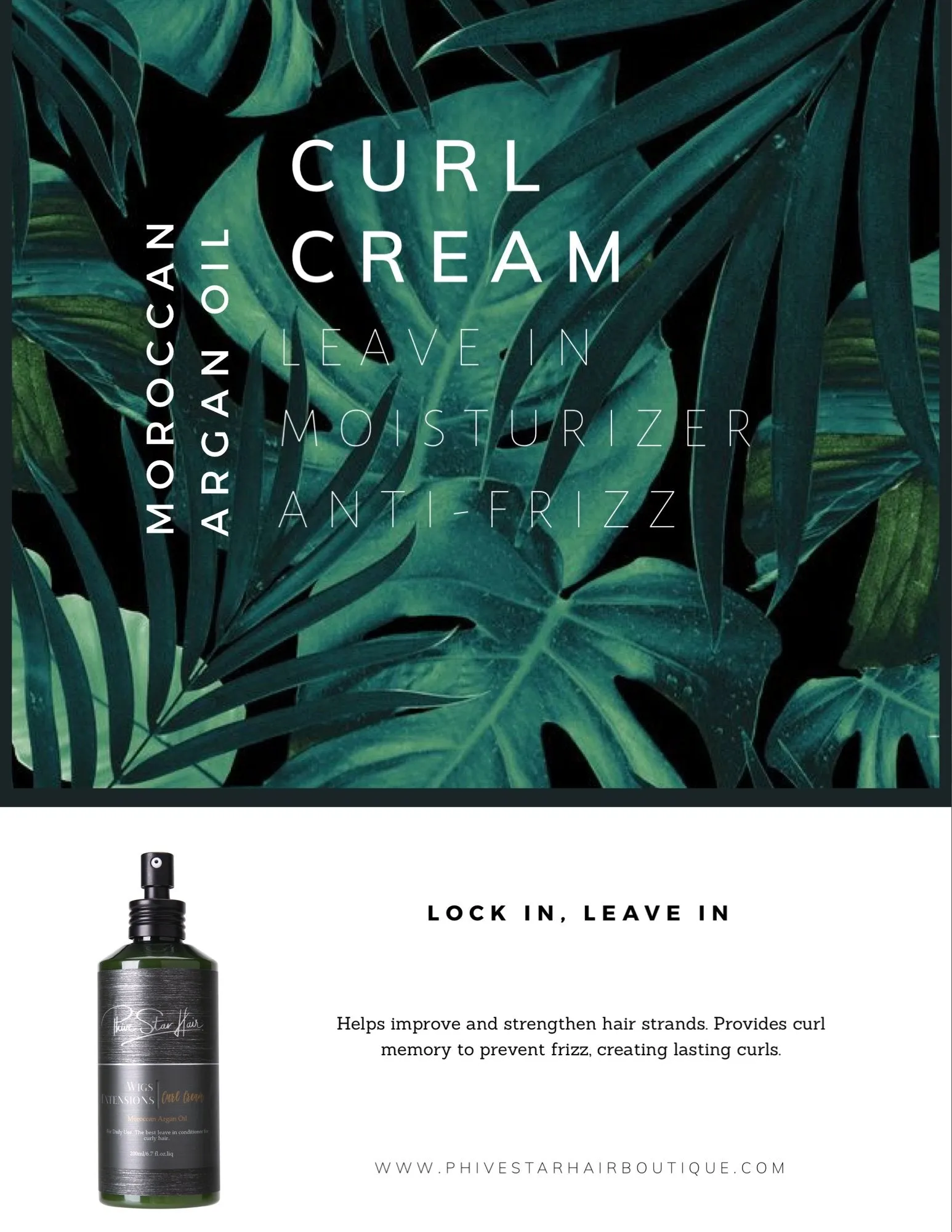 Curl Cream| For Curly Wigs & Extensions