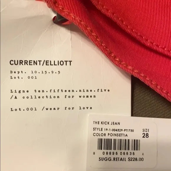 Current Elliott Cropped Jeans