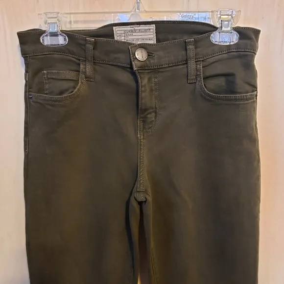 Current / Elliott The Kick Jean in Forest Night with Cut Hem - Size 26