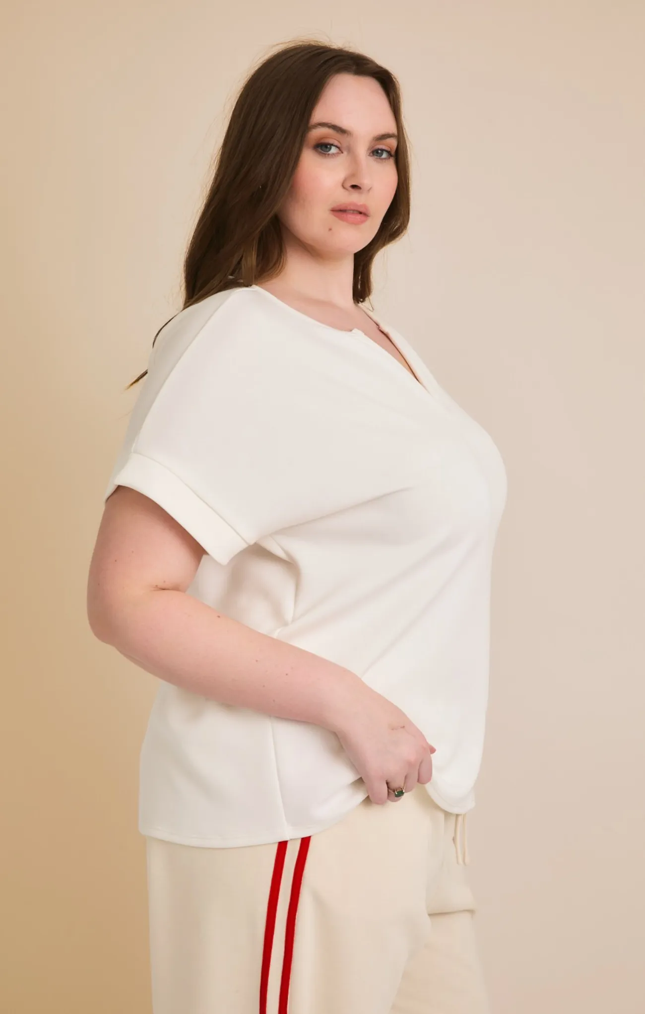 Curvy Kensley Blouse
