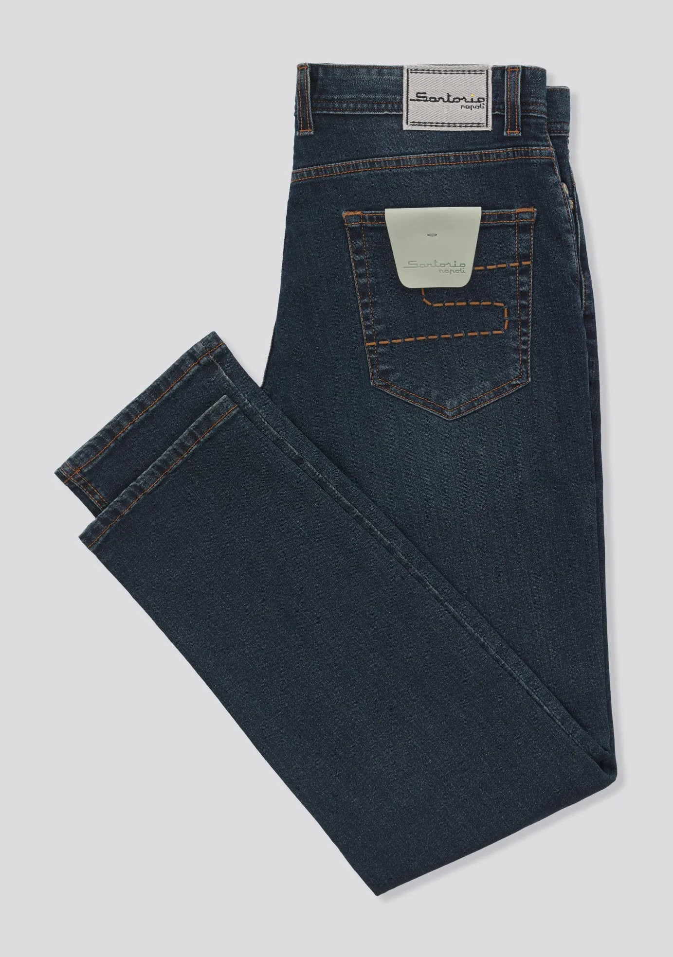 Dark Blue Regular Fit Jeans