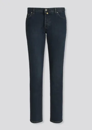 Dark Blue Regular Fit Jeans