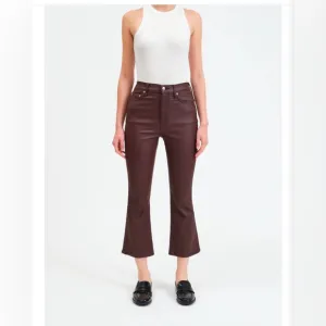 DAZE coated malbec jeans