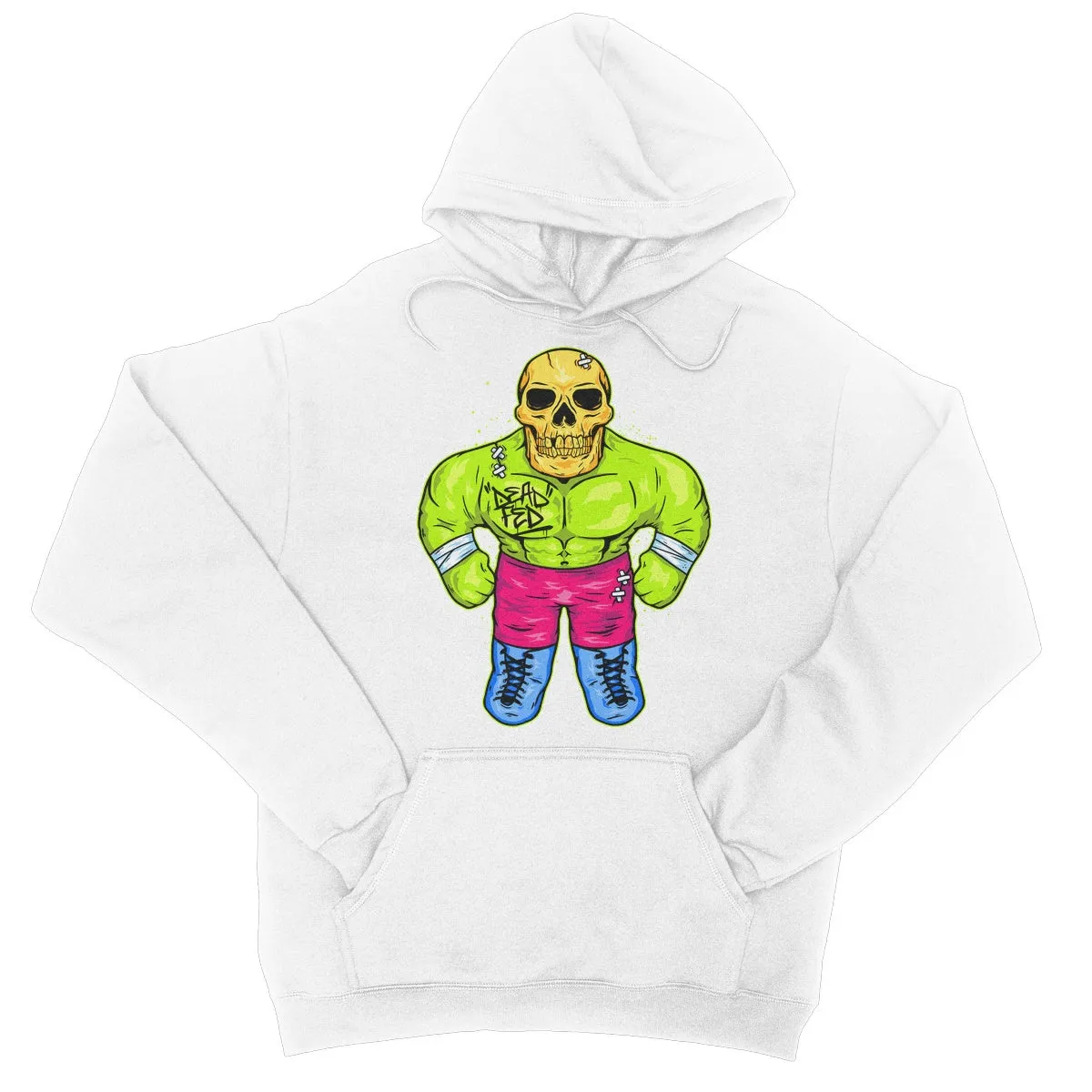 Dead Fed Poisonous Pal College Hoodie