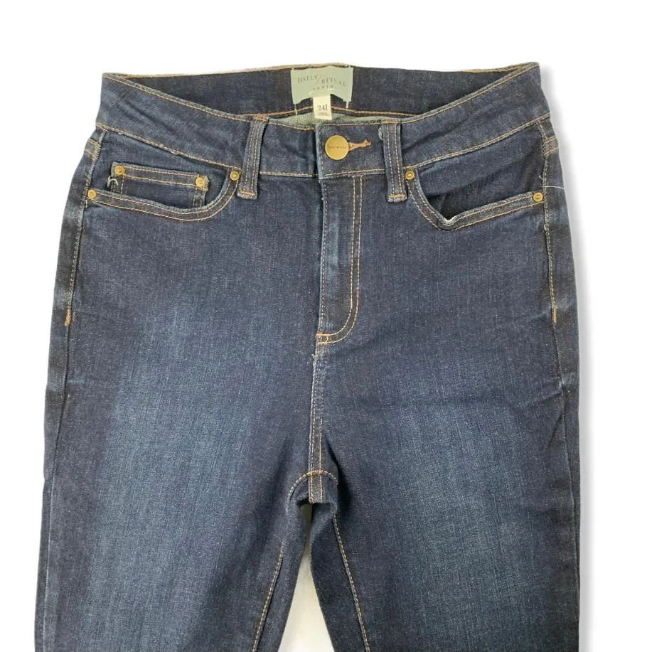 Denim High Rise Stretch Skinny Women's Jeans