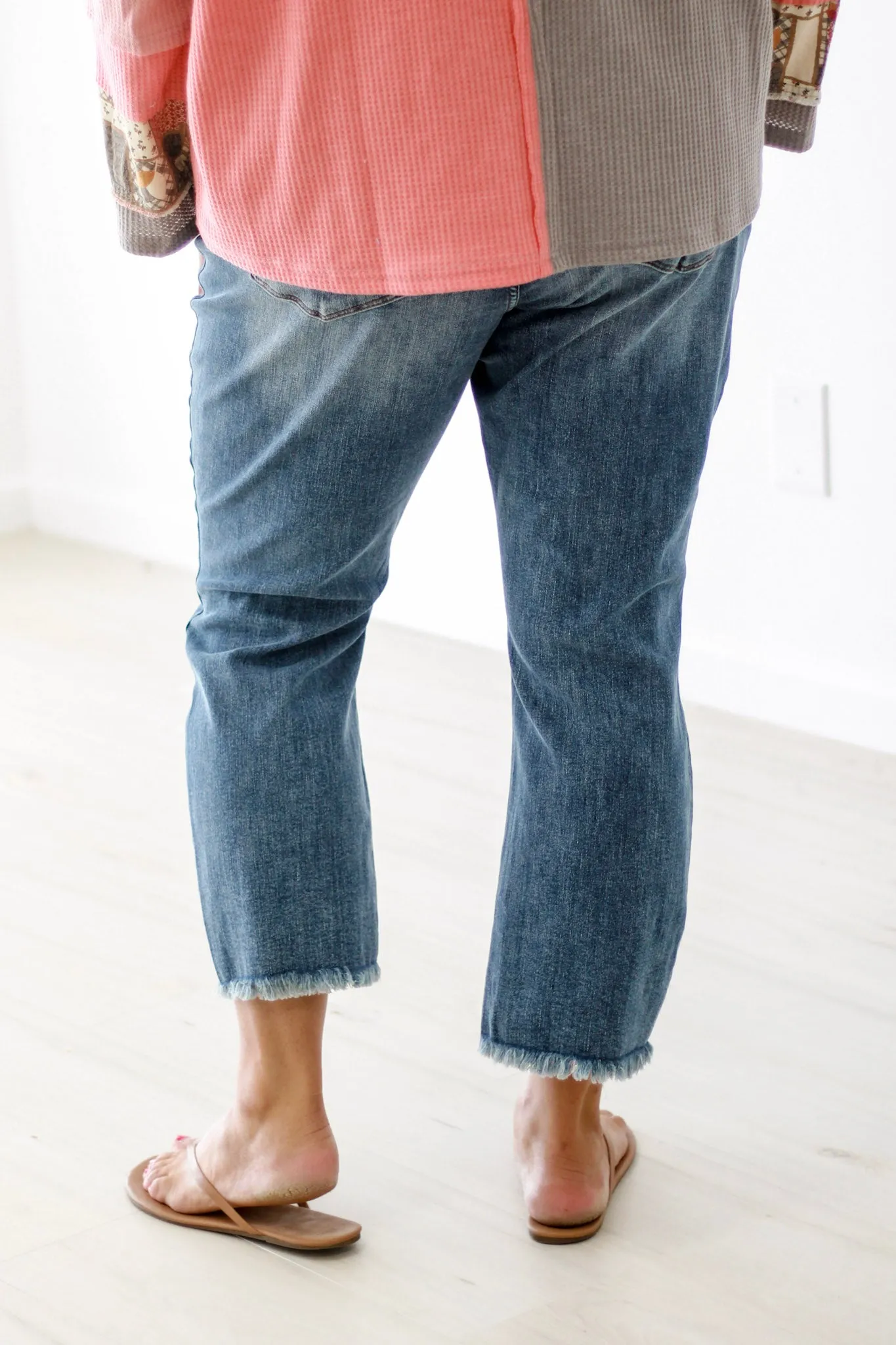 Destroy Me Cropped Judy Blue Jeans