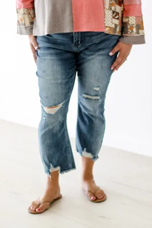 Destroy Me Cropped Judy Blue Jeans