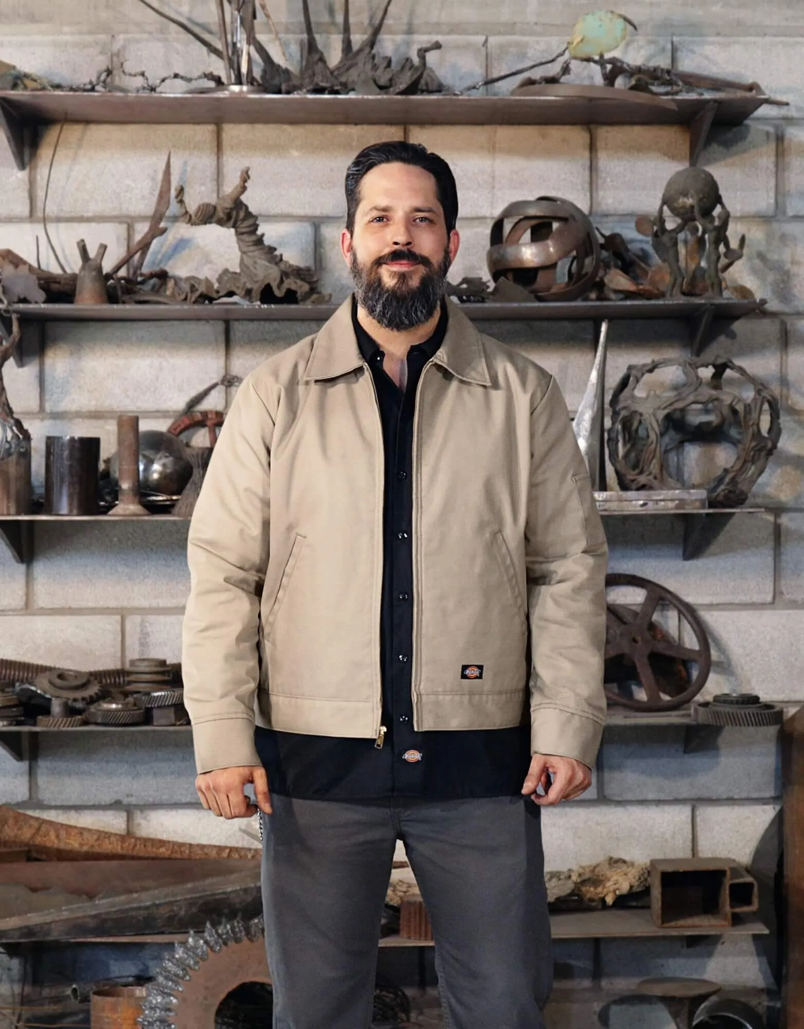 Dickies - EISENHOWER JACKET - KHAKI