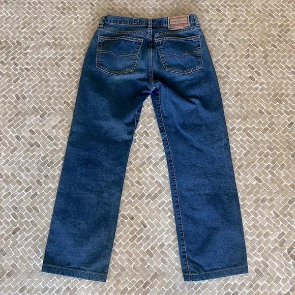 Diesel Industry Jeans straight cropped leg, Sz 27