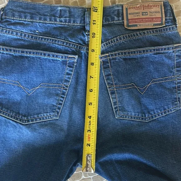 Diesel Industry Jeans straight cropped leg, Sz 27