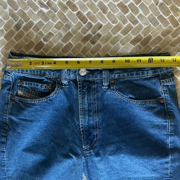 Diesel Industry Jeans straight cropped leg, Sz 27